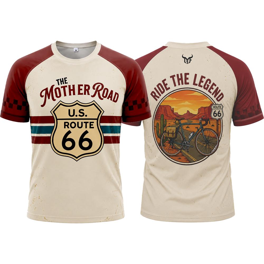 Route 66 Vintage Road Trip T-s - Outdoor Sports Adventure recensie en prijs