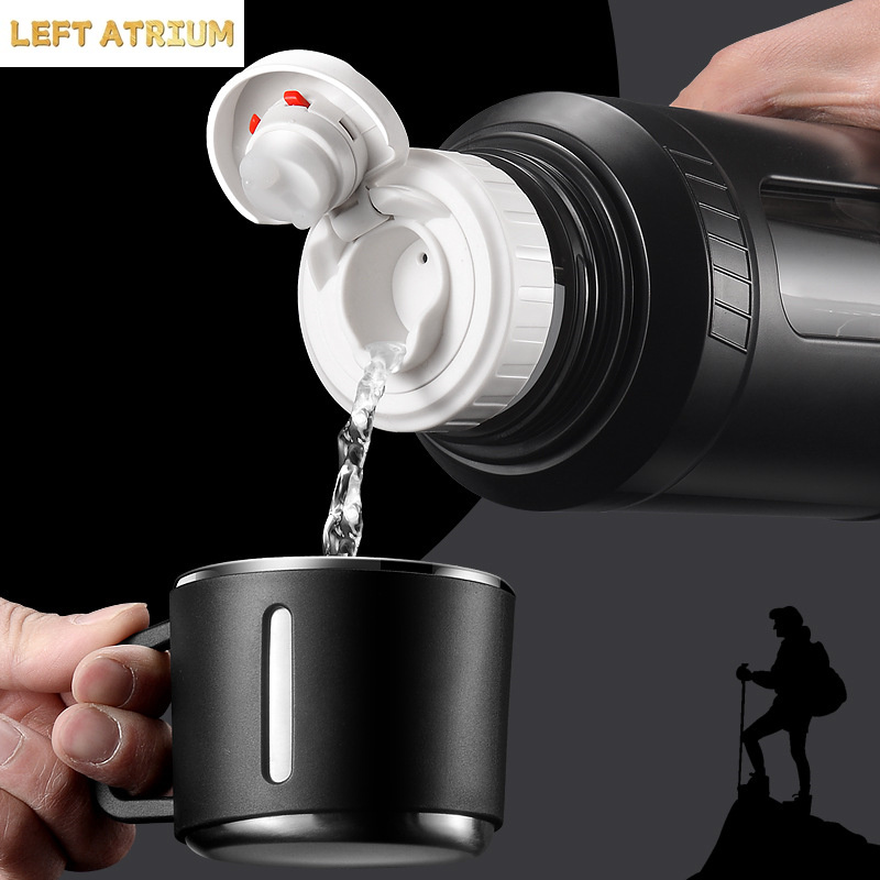 Grote capaciteit 2L glazen wat - Outdoor Sport Glass Water Bottle recensie en prijs